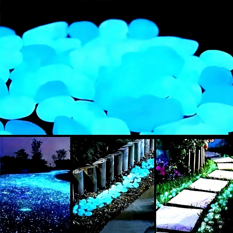 Fish Tank Gravel - Świecące Kamienie LED 100-500 sztuk w