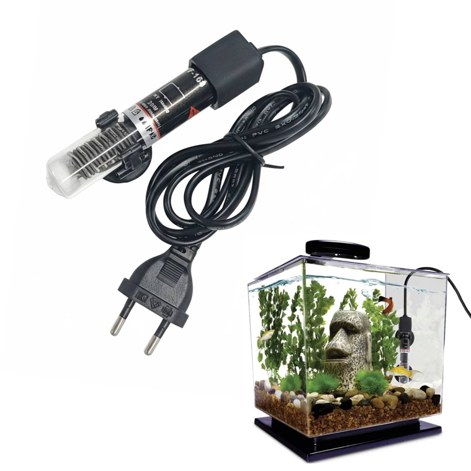 Mini grzałka akwariowa Zatapia – Fish Tank Heater recenzja i cena