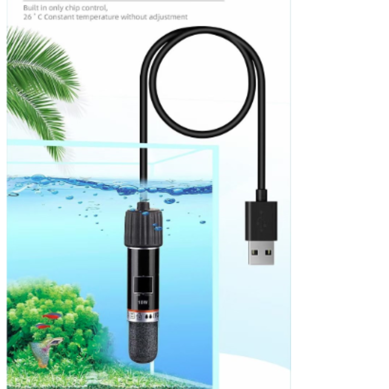 Mini grzałka do akwarium USB 1 – Fish Tank Heater recenzja i cena