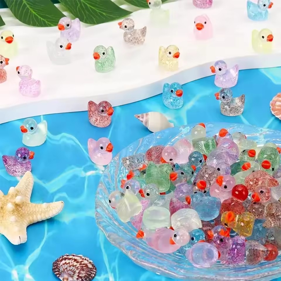 ~ Miniaturowa kaczuszka z żywi – Aquarium Decor recenzja i cena