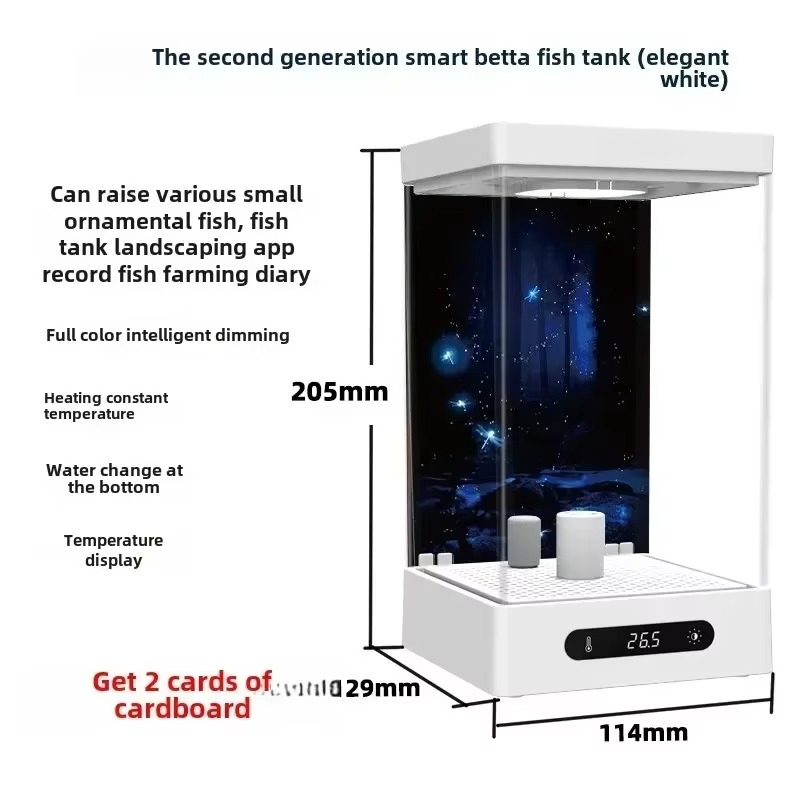 Inteligentny mini akwarium biu – Xiaomi Aquarium Fish Tank recenzja i cena