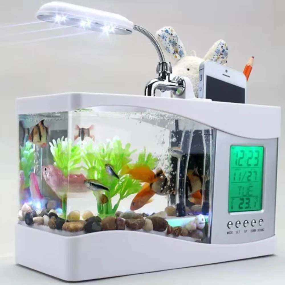 Akwarium Mini akwarium z pompą – Aquarium Light recenzja i cena