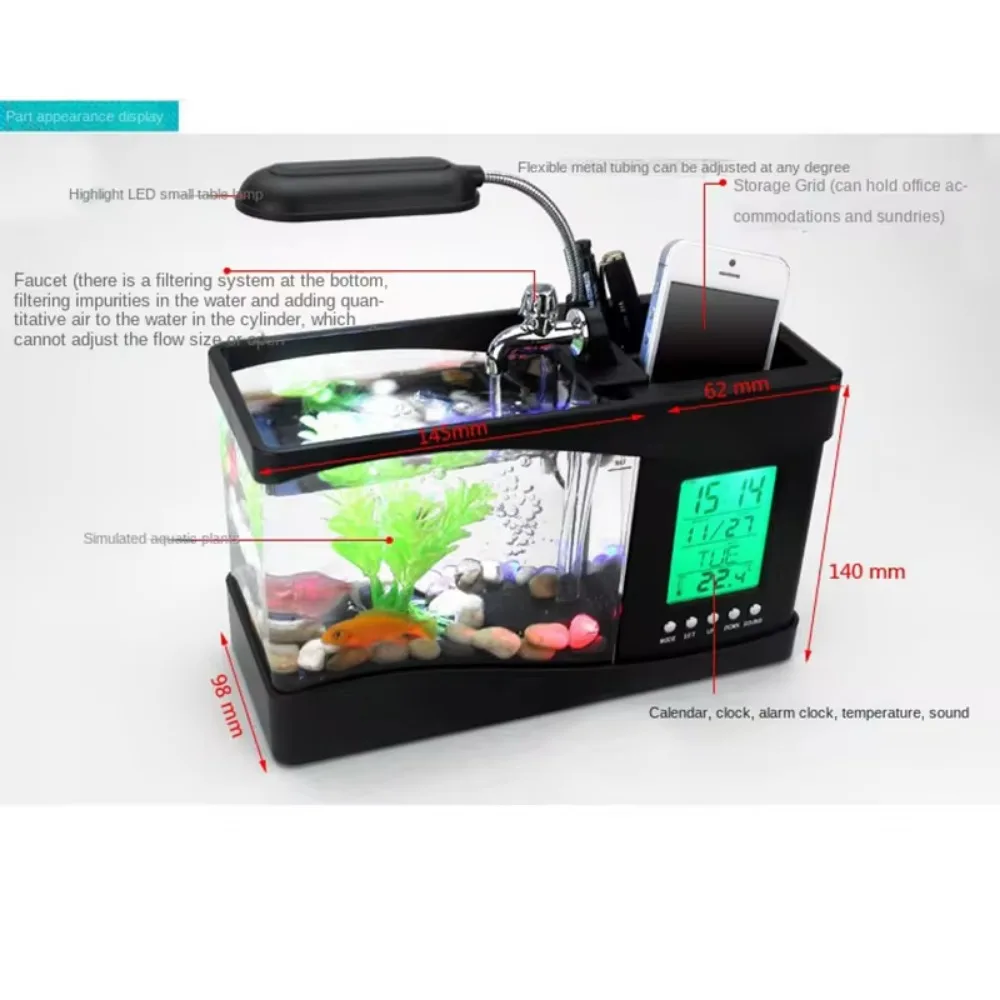 Akwarium Mini akwarium z pompą – Aquarium Light recenzja i cena